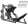 thumbnail image 3 of JoanKaren Leg Press Machine,2200lbs Weight Capacity,45 Degree Curved Foot Plate Leg Workout Machine for Strength Training, 3 of 9