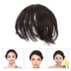 thumbnail image 3 of 2 piezas de postizos de pelo corto para mujer, postizos de raya al medio, postizos sintéticos para mayor volumen, extensiones de pelo con clip, postizos de pelo natural para mayor cobertura, 3 of 8