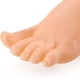 thumbnail image 2 of Molde de pie artificial de plástico mate hueco engrosado duro molde de pie de mujer molde de pie de vinilo molde de calcetines cortos zapatillas de exhibición de pies falsos, 2 of 4