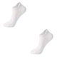thumbnail image 2 of Minnieouse Manténgase seco y cómodo con calcetines deportivos para mujer Ventile los calcetines deportivos para mujer Absorción de sudor Blanco Talla única, ZD022 2piezas, 2 of 6