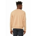 thumbnail image 2 of Bella Canvas Men`s Drop Shoulder Fleece, XL, Heather Sand Dune, 2 of 3