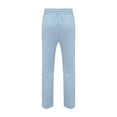 thumbnail image 4 of YOTMKGDO Sweatpants for Men, Pantalones De Hombre, Men's Hip Hop Breathable Cotton Linen Striped Loose Casual Sports Pants, Light Blue S, 4 of 6