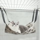 thumbnail image 1 of Reversible Pet Hanging Hammocks Soft Breathable Pet Cage Hammocks With Straps And Metal Hooks Double Sided Hanging Bed For Cats Small Dogs Rabbits, 1 of 6