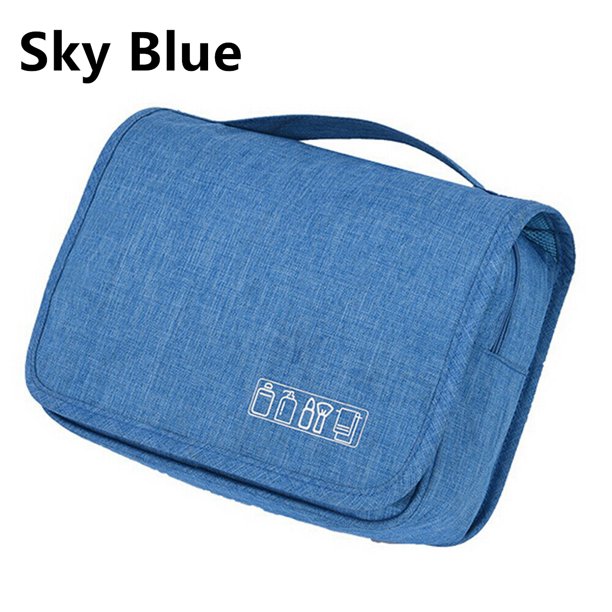 UKAP Portable Toiletry Makeup Bag Wash Travel Folding Hanging Zipper