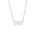 thumbnail image 1 of Uds. Colgante de collar con número de Ángel, collar de acero inoxidable chapado en oro/plata, joyería adecuada para mujeres Wmkox8yi  sjalhkljlk781, 1 of 1