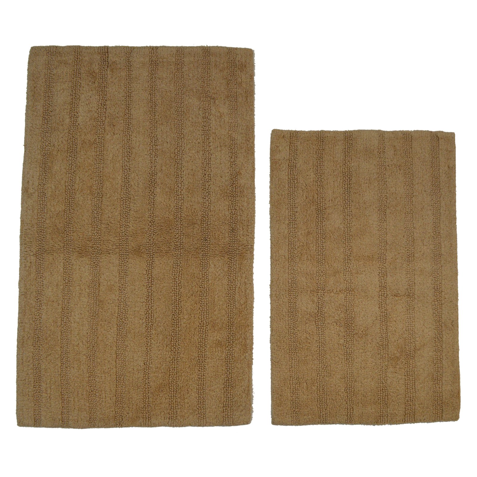 Elegance Collection Linear Reversible Bath Rug Set of 2
