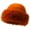 Orange, variant on Fuzzy Bucket Hat Women Y2k Furry Hat Faux Fur Hat Cute Winter Beanie Hat Knitted Skull Cap Hats Earmuff Ski Beanies