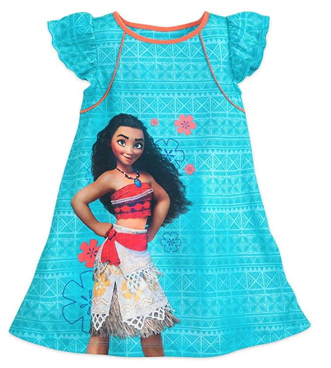 Disney Moana little Girls Nightgown Pajamas size 3