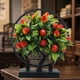 thumbnail image 5 of Adorno de bonsái simulado, árbol frutal artificial, planta de escritorio para interior, oficina y hogar. fresa, 5 of 9