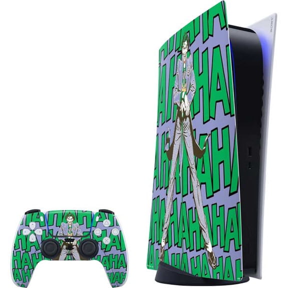 Skinit DC Comics The Joker Vintage pose pattern PS5 Digital Edition Bundle Skin
