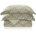 thumbnail image 2 of Maywood 300 Thread Count Printed Cotton Reversible Duvet Cover Set by Superior, 2 of 3