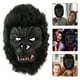 thumbnail image 4 of Máscara de cabeza de gorila para Halloween, disfraz de terror, accesorio para fiesta temática de animales, 4 of 8