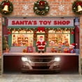 thumbnail image 5 of Christmas Garage Door Cover - Large Outdoor Banner, Holiday Backdrop Decor for Party Lawn & Home, 5 of 6