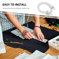 thumbnail image 3 of Luxshiny 50Pack White Elastic Barbed Cord for Mask Extender Strap and Craft Projects Fastening, 3 of 8