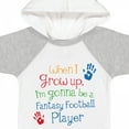 thumbnail image 4 of Inktastic Fantasy Football Player Future Boys or Girls Baby Bodysuit, 4 of 5