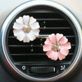thumbnail image 5 of 3pcs Car air outlet fragrance tablets car Daisy air conditioning aromatherapy clip air outlet decoration clip, 5 of 5