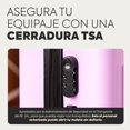 thumbnail image 4 of Set de 4 Maletas de Viaje Rígidas 20 y 18 Pulgadas con 2 Neceseres de 11 Pulgadas Equipaje Ligero con Ruedas 360 y Candado TSA Seraphiel, 4 of 6