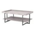 thumbnail image 3 of Furniture of America Uurt 1-Shelf Coffee Table, Antique Gray, 3 of 9