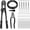 Style 2, variant on Tootaci 1/16 Wire Rope Kit, 50ft Vinyl Coated Stainless Steel Cable with Crimping Tool Kit & Turnbuckle for Climbing Plants, String Light Hanging