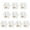 Rose Gold, variant on 10 Pieces Adhesive Wall Hook Crystals Clear Without Nails Required Accessory for Towels Robes Kitchenwares Daily Use
