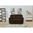 Vanity Art 2Seater Microfiber Sofa Set 65 Inch Manual Reclining