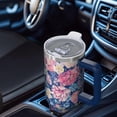 thumbnail image 6 of OBREWU Pioneer Flower Tumbler with Handle and Lid,40oz Pioneer Flower Double Wall Vacuum Insulated Tumbler,Pioneer Flower Cups Gift for Women and Men, 6 of 7