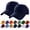 Blue, variant on 2 Pack Baseball Sun Hat For Adults Breathable UV Block Trucker Dad Cap With Adjustable Strap For Workout & Daily Outdoor Use Solid Color Grey,One Size