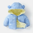thumbnail image 2 of Vedolay Winter Coats for Kids Outwear with Pockets for Casual Daily Blue,120, 2 of 3