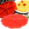 thumbnail image 3 of Outil de gaufre en silicone, outils antiadhésifs à muffins à gâteau à gâteau réutilisable Flexible Poule de pâte à pied pour biscuit biscuit gâteau au chocolat Savon, 3 of 7