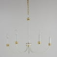 thumbnail image 5 of 11375WWTGL Maxim Lighting Charlton - 5 Light Chandelier In Traditional Style-22 Inches Tall and 26 Inches Wide     -Traditional Installation, 5 of 5