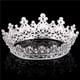 thumbnail image 5 of Soidarity Crystal Queen Accesorio Corona redonda completa de boda Cuidado del cabello astilla Soidarity  CE003113-02, 5 of 6