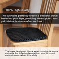 thumbnail image 2 of Gel Seat Cushion, Breathable Absorbs Pressure Points Support Cushion Good Gift, 2 of 5