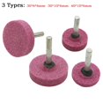 thumbnail image 2 of 5pc 6mm Shank Abrasive Mounted Stone Flat shape For Rotary Tool Grinding Wheel, 2 of 6