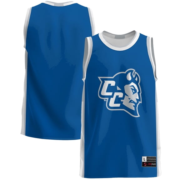 Men's GameDay Greats Blue Central Connecticut State Blue Devils Lightweight Basketball Jersey