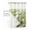 Green, variant on No Hook Shower Curtain with Snap in Liner, Boho Gray Stripes Abstract Geometric Texture Hotel Shower Curtains for Bathroom, Washable Shower Curtain Liner Set with Mesh Top Window, 36"x72"
