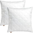 thumbnail image 1 of Sleepling Comfort 196144 Lot De 2 Oreillers En Microfibre 65 X 65 Cm, Blanc, 1 of 4