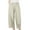 Beige, variant on Baby Clothes for Girls Casual Pants Kids Solid Color Ruched Leisure Pants Lightweight Casual Trousers