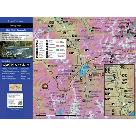 BLUE RIVER, COLORADO GPS MAP