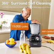 NuWave Professional 64 oz Countertop Blender with 6 Presets & 10 Speed Settings Blender for Shakes and Smoothies, NSF-Certified