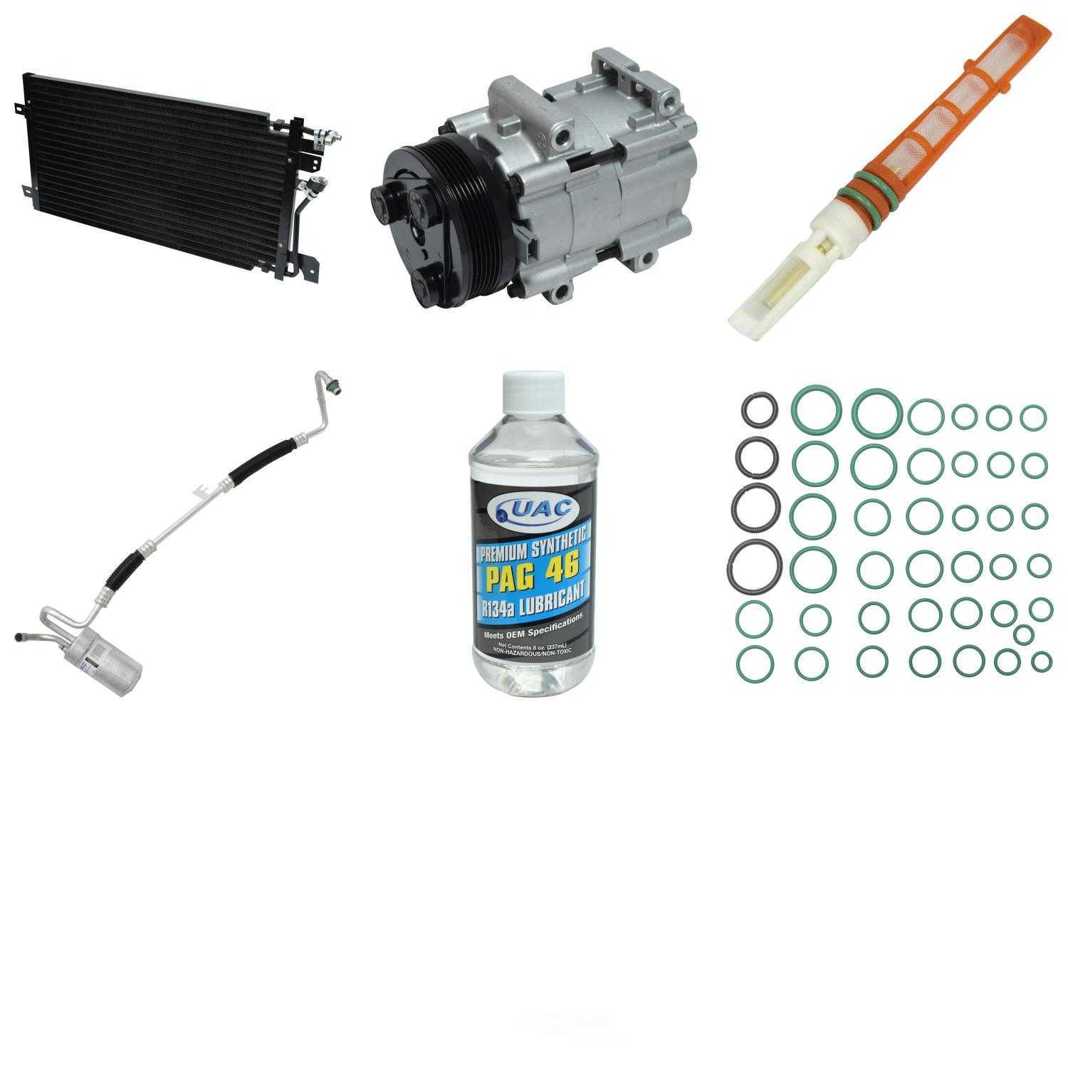 UAC KT 1712A Compressor-condenser Replacement Kit