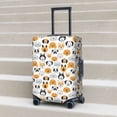 thumbnail image 6 of Fuzoiu Dog Faces Print Suitcase Cover,Washable Luggage Covers for Suitcase,Elastic Luggage Protector Cover,Scratch Resistant Travel Suitcase Covers-Medium, 6 of 7