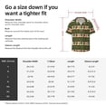 thumbnail image 5 of Easygdp Vintage Mexican Mens Short Sleeve Button Down,Cuban Shirts for Men，Men's Casual Short-Sleeved Shirt-Large, 5 of 5