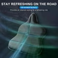 thumbnail image 2 of Relief Leather Motorcycle Gel Seat Cushion Waterproof 3D Honeycomb Structure Pressure Motorcycle TPE Seat Pad for Long Rides, 2 of 5