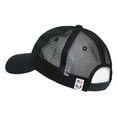 thumbnail image 3 of Ripstop Trucker Cap, USA Flag, Black, 3 of 3