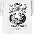 thumbnail image 2 of Ouija Game Black And White Game Art Crew Neck Short Sleeve Women's White T-shirt-Medium, 2 of 3