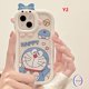 thumbnail image 3 of Funda De Dibujos Animados Hello Kitty Doraemon Samsung A03s A23 A13 A12 A53 A32 A03 A52 A73 A22 A02s A50 A51 A52s A21s A11 A33 A71 A50s 3D Bow-knot Little Monster Lens Pareja Suave Tpu Cubierta, 3 of 3