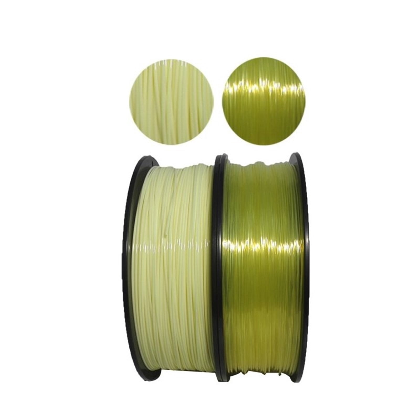 Water Soluble Supported Filament, 1.75mm 0.5KG PVA Compatible with Most 3D Printer & Pen, Removable Bobbin, Easy to Peel Off