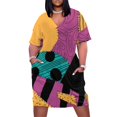 thumbnail image 1 of Vestido de noche holgado con bolsillo para mujer vestido femenino, 1 of 6