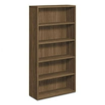 HON H105535.PINCPINC 10500 Series Five-Shelf 36 in. x 13.13 in. x 71 in. Laminate Bookcase - Pinnacle
