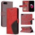 thumbnail image 5 of ZHAOCHENG Funda de cuero PU con tarjetero para iPhone 8 Plus/iPhone 7 Plus, color rojo, 5 of 5